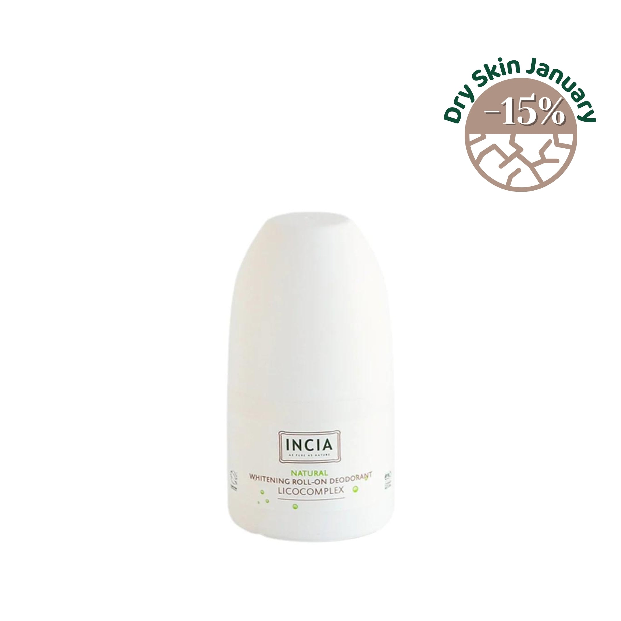 INCIA Natural Deodorant for Dark Armpits